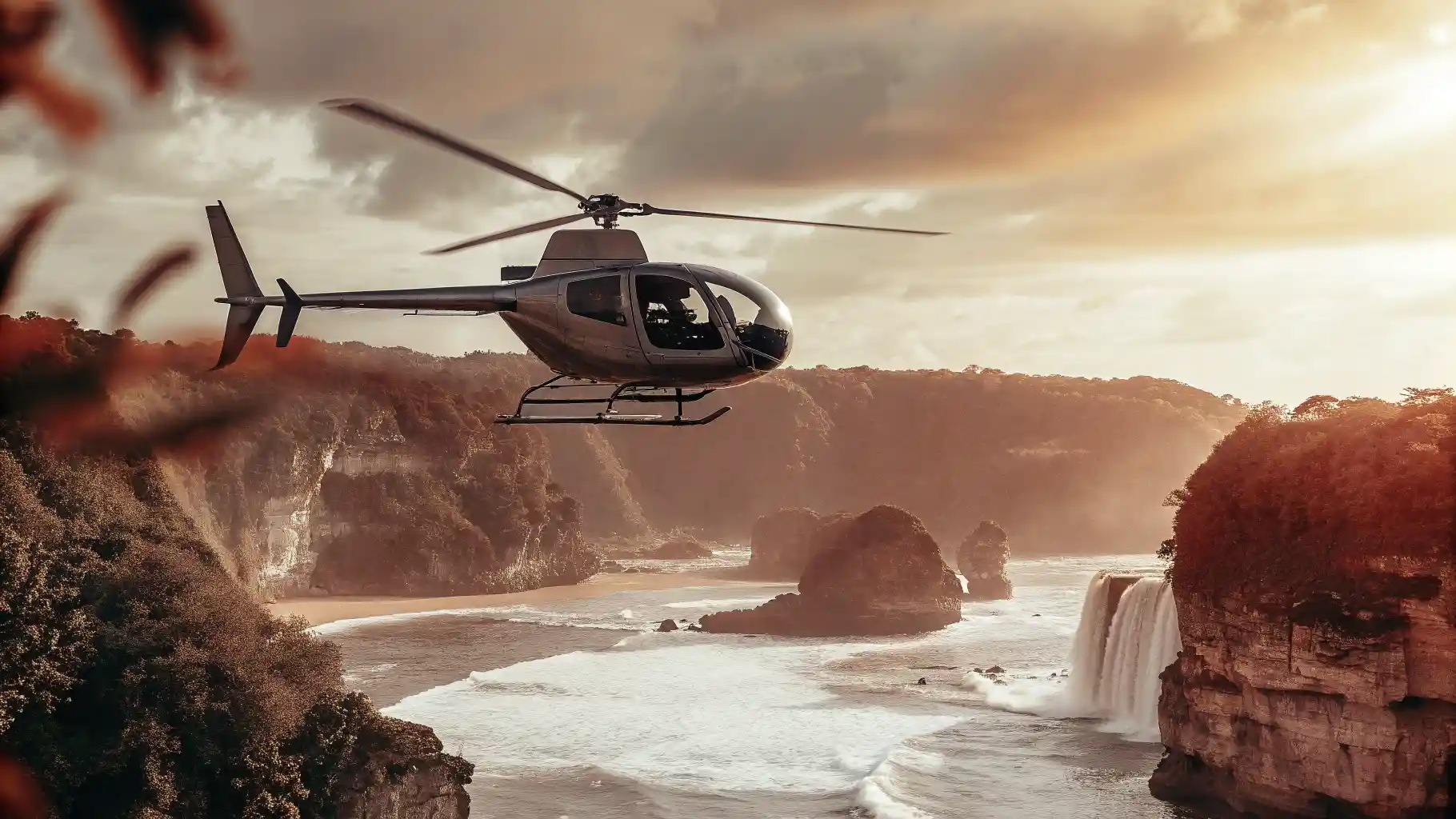 Complete Sumba Adventure Helicopter Tour